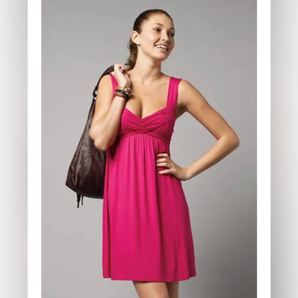 dELiA*s Gwyneth Knit Dress Pink Y2K Babydoll Mini Dress‎ Size XS